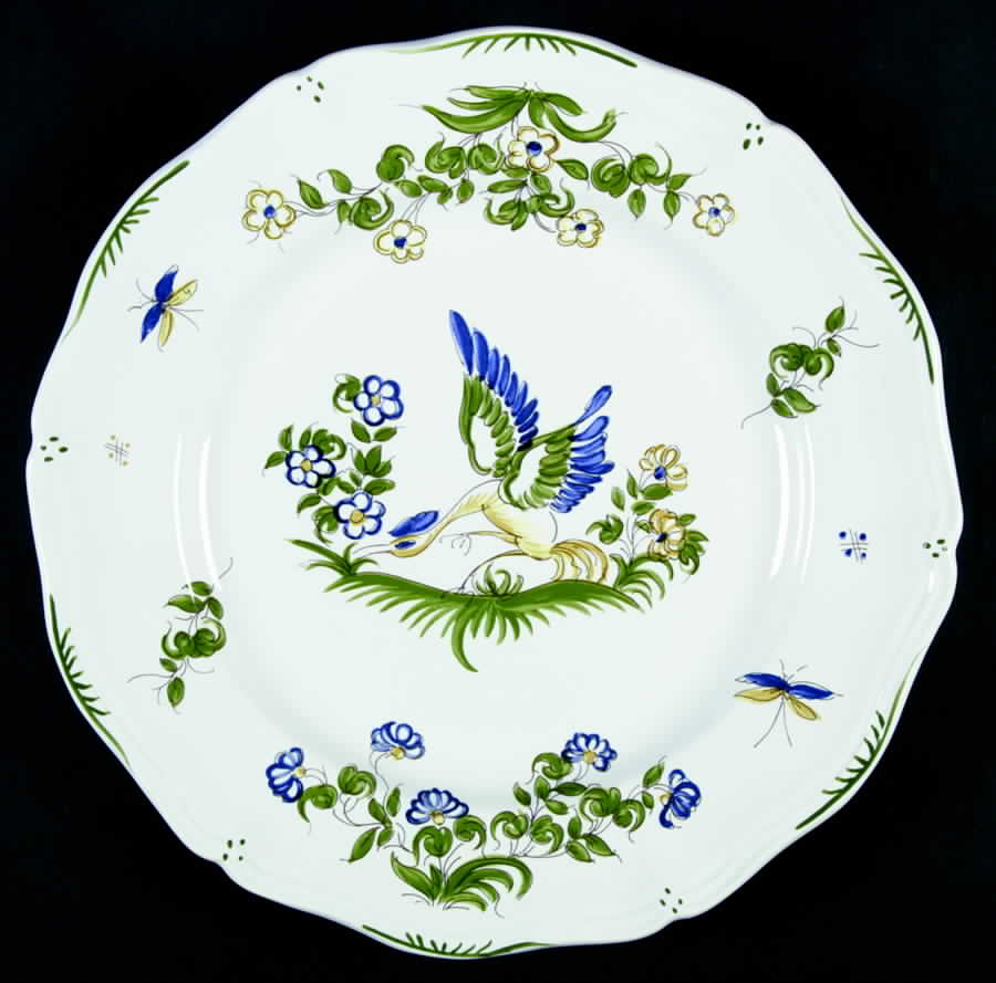 Moustiers Dinner Plate by Luneville-1