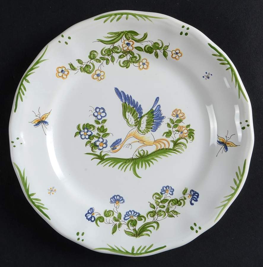 Moustiers Bread & Butter Plate by Luneville-1