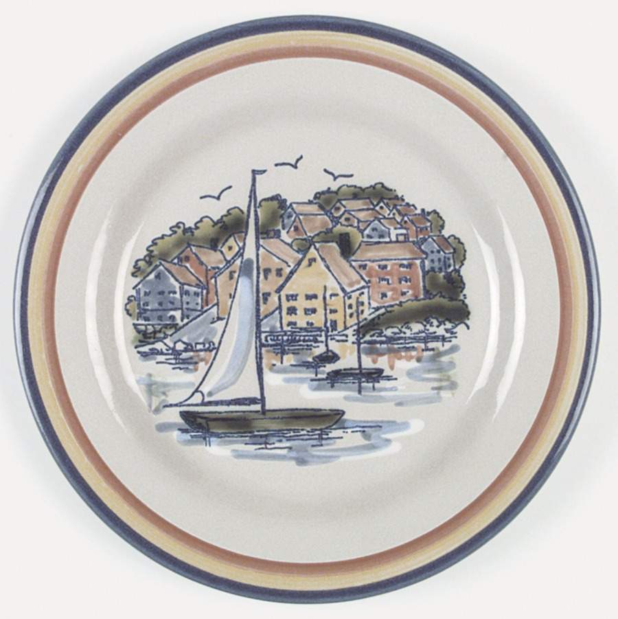 Ye Olde Harbor Dinner Plate by Louisville-1