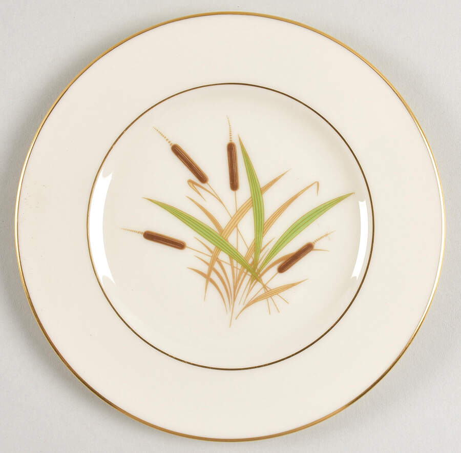 Cattail (Rim Shape) Bread & Butter Plate by Lenox-1
