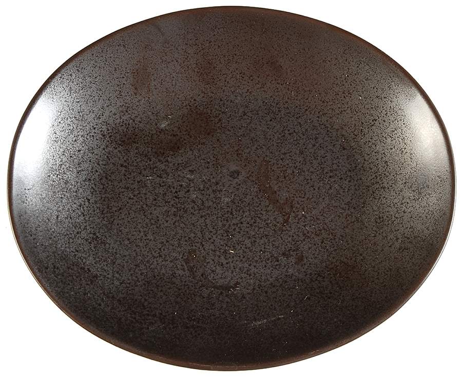 Piano (Round, Smooth Texture) 9" Oval Serving Platter by Lindt-Stymeist-1