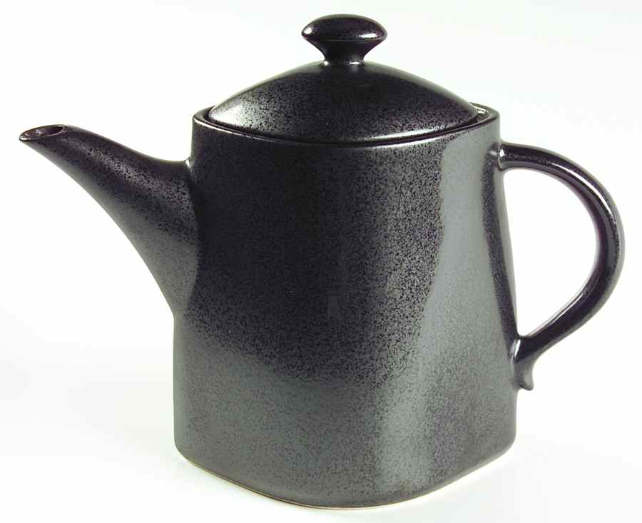 Piano (Round, Smooth Texture) Teapot & Lid by Lindt-Stymeist-1