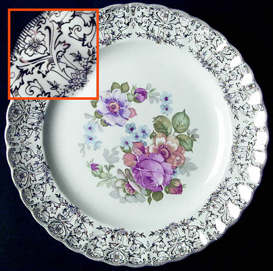 La Marr Dinner Plate by Limoges-American-1