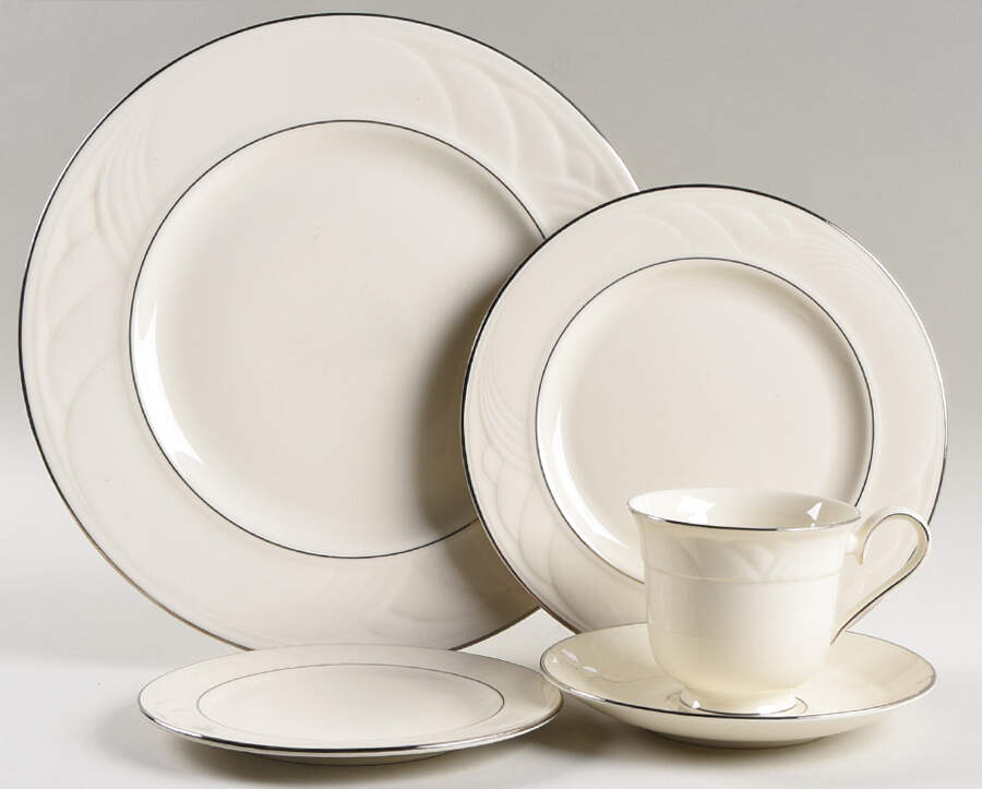 Sand Dune Platinum 40 Piece Estate Set by Lenox-1