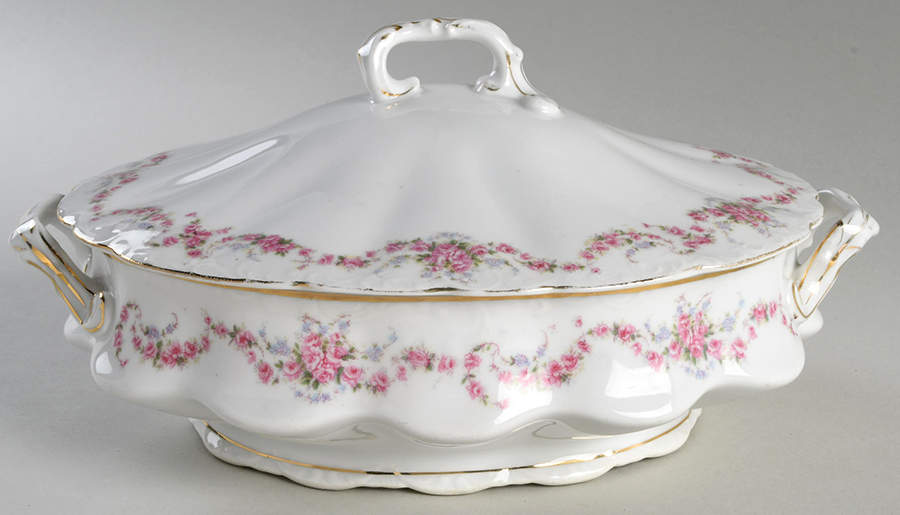 330 Oval Covered Vegetable by Lazarus Straus & Sons-1