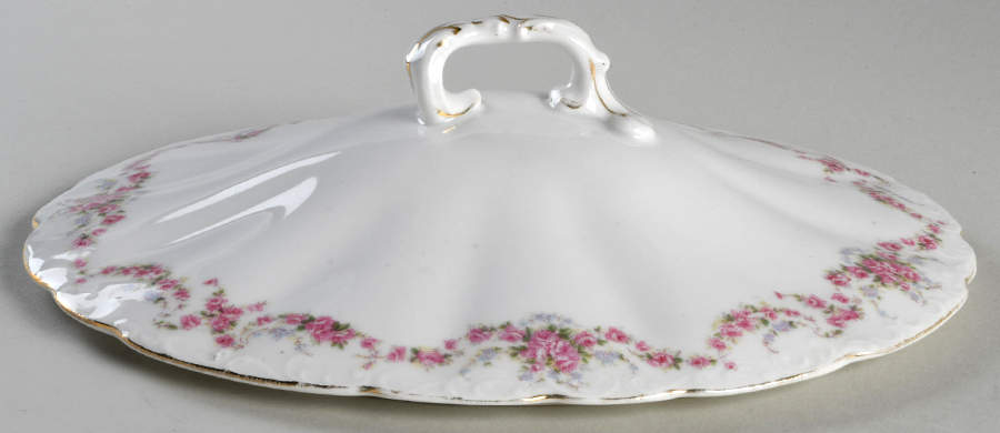 330 Lid for Oval Vegetable by Lazarus Straus & Sons-1