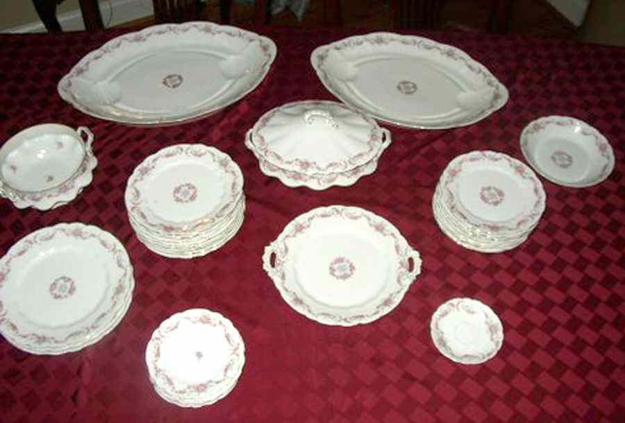 330 Handled Cake Plate by Lazarus Straus & Sons-1