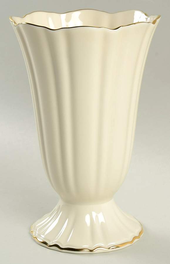 Symphony (Giftware, Gold Trim) 8" Vase by Lenox-1