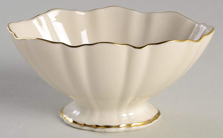 Symphony (Giftware, Gold Trim) Open Sugar Bowl by Lenox-1