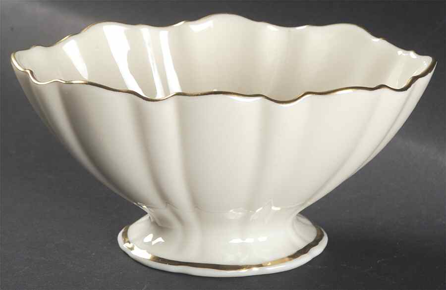 Symphony (Giftware, Gold Trim) Open Sugar Bowl by Lenox-1