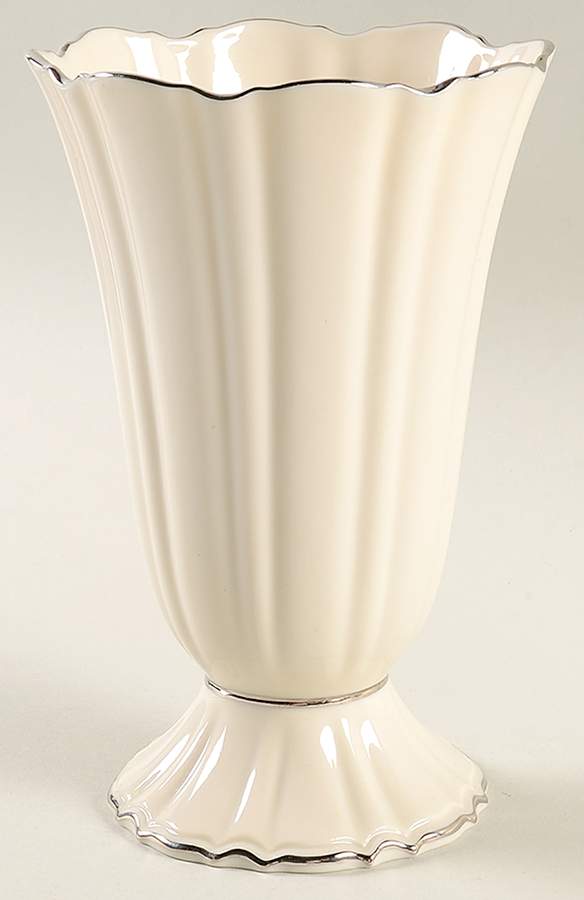 Symphony (Giftware, Platinum Trim) 8" Vase by Lenox-1
