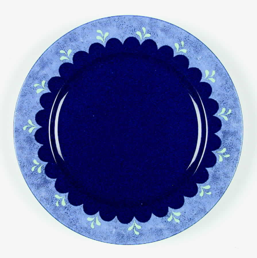 Bedazzle Blue Topaz Salad Plate by Lenox-1