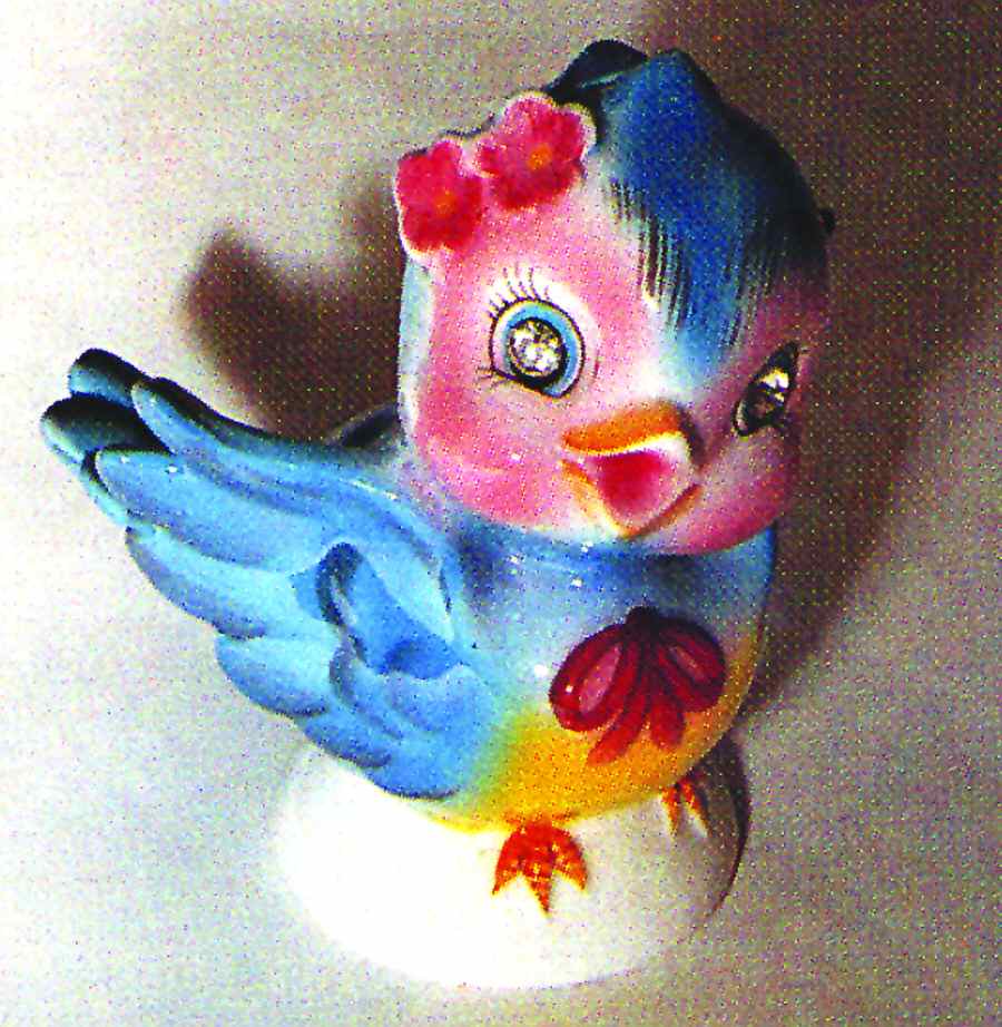 Blue Bird Bank by Lefton-1