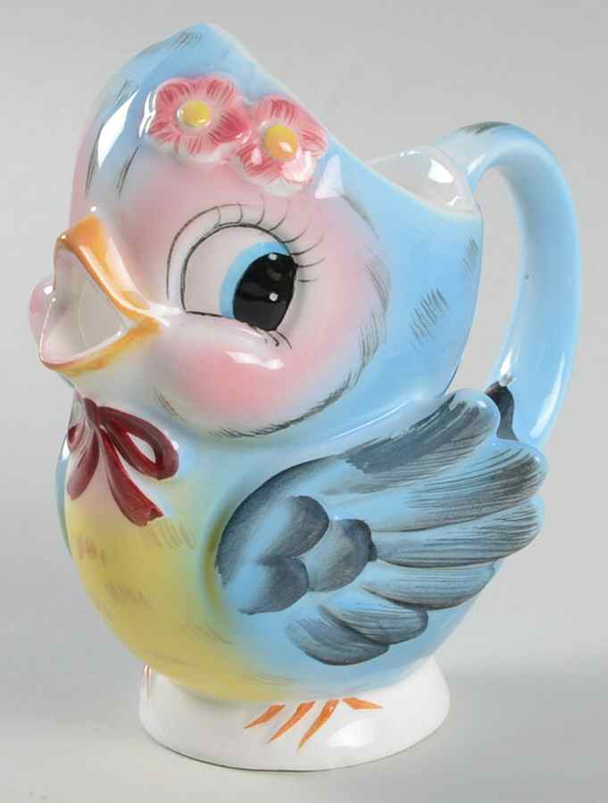 Blue Bird Creamer by Lefton-1