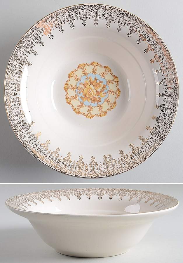 Vienna 8" Round Vegetable Bowl by Limoges-American-1
