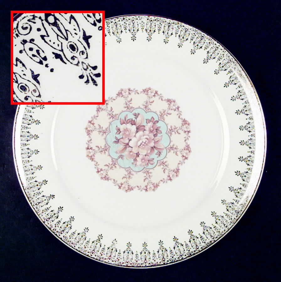 Vienna Dinner Plate by Limoges-American-1