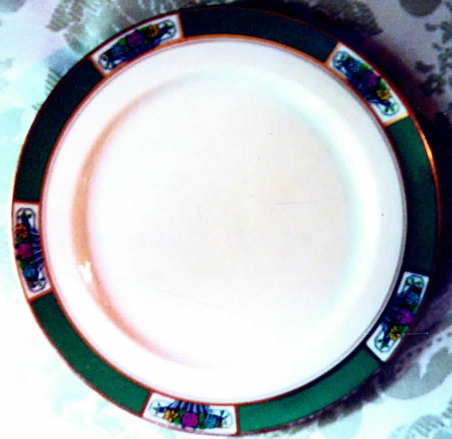Meadowbrook Shading Green Dinner Plate by Lenox-1