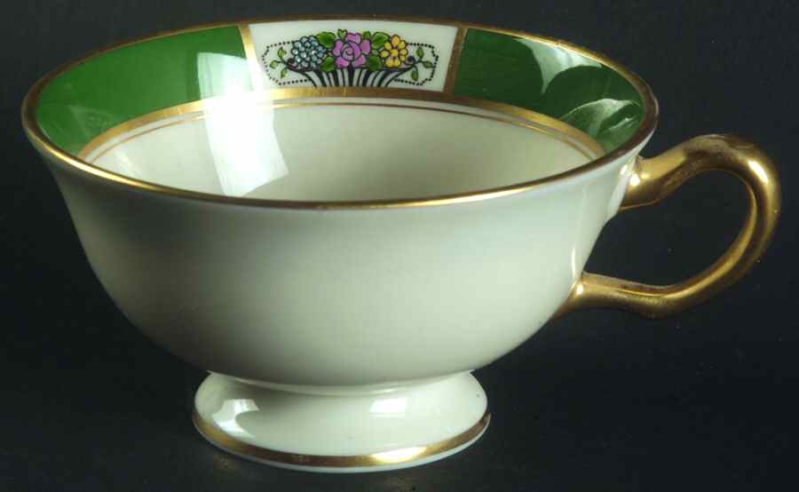 Meadowbrook Shading Green Footed Cup by Lenox-1
