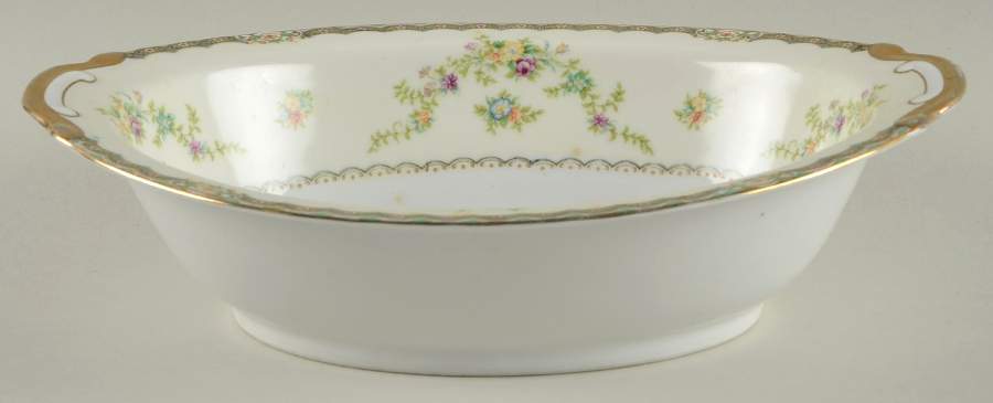 LRL3 10" Oval Vegetable Bowl by Laurel (Japan)-1