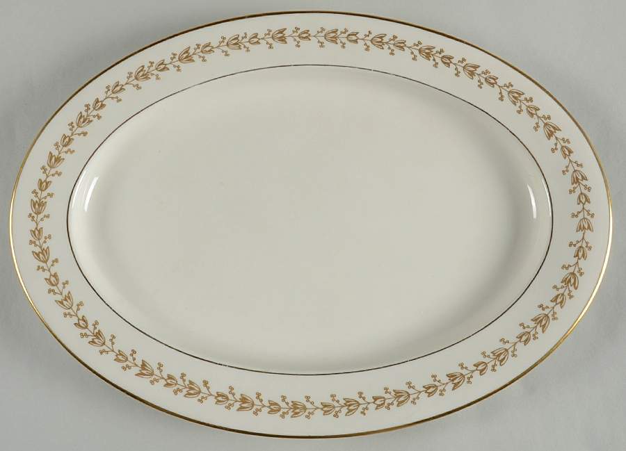 LAM41 14" Oval Serving Platter by Lamberton-1