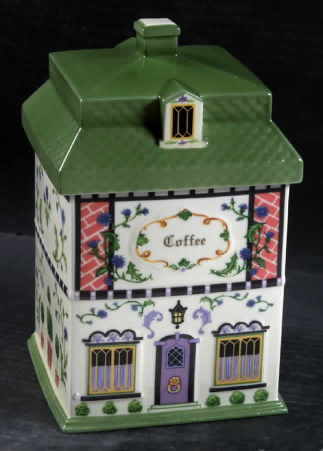 Canterbury Crossing (Giftware) Coffee Canister & Lid by Lenox-1