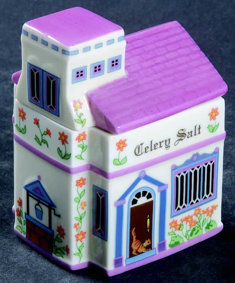 Canterbury Crossing (Giftware) Spice Jar Set Individual Jar & Lid by Lenox-1