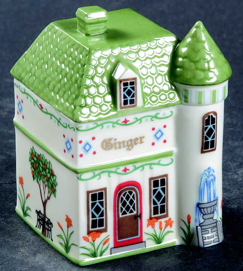 Canterbury Crossing (Giftware) Spice Jar Set Individual Jar & Lid by Lenox-1