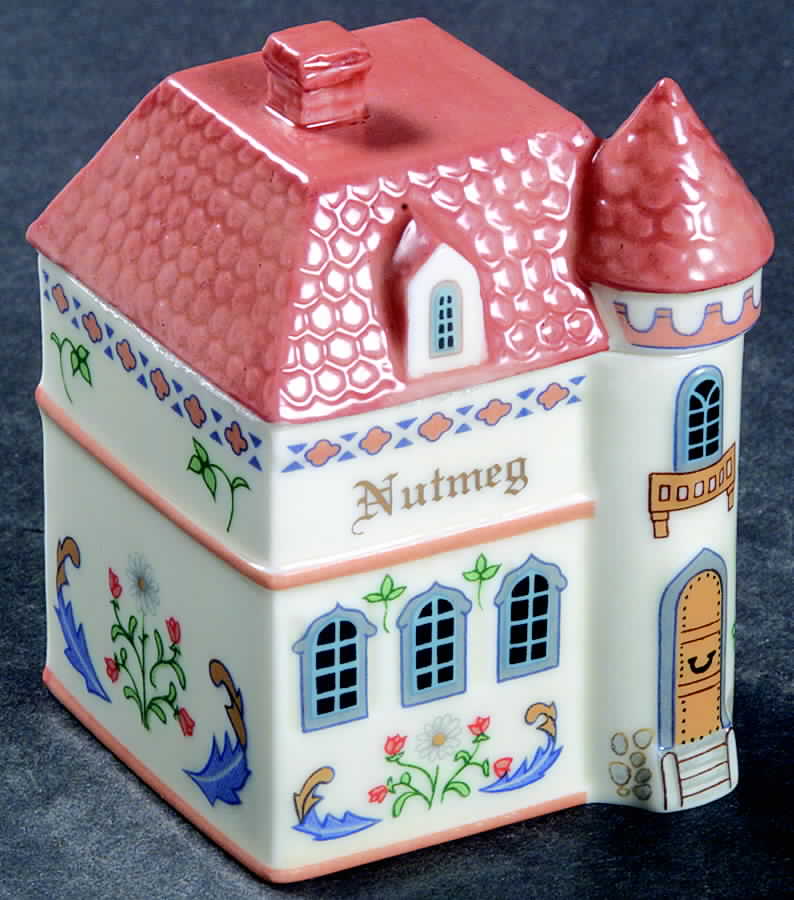 Canterbury Crossing (Giftware) Spice Jar Set Individual Jar & Lid by Lenox-1