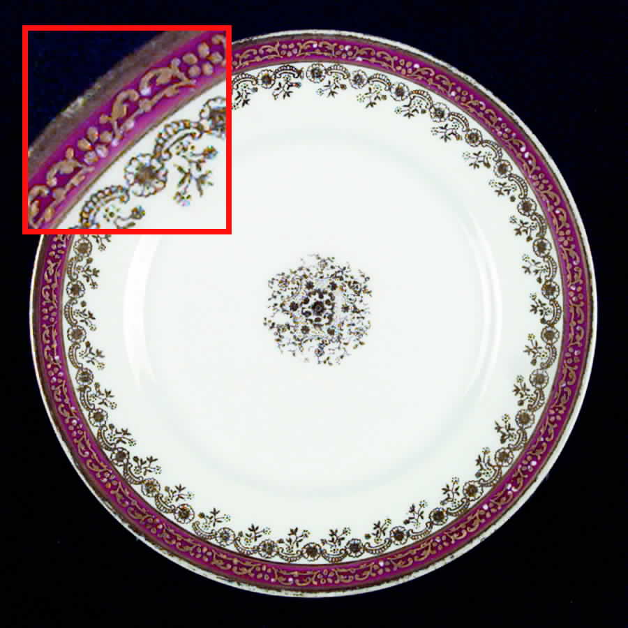 LIM51 Bread & Butter Plate by Limoges-French-1