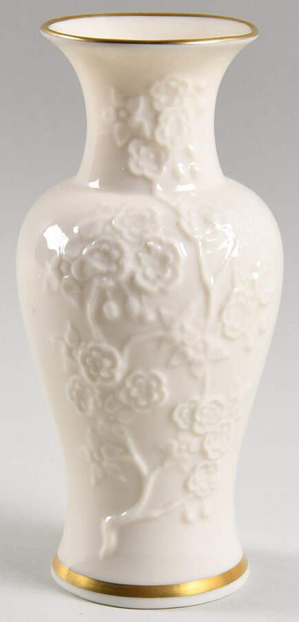 Ming Blossom Collection 6" Vase by Lenox-1