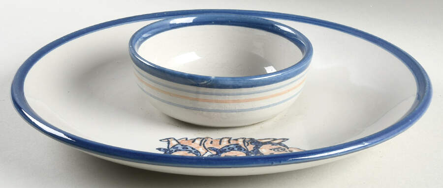 Precious Pigs 1 Piece Chip & Dip by Louisville-1