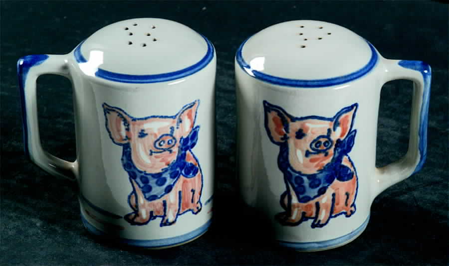 Precious Pigs Salt & Pepper Set by Louisville-1