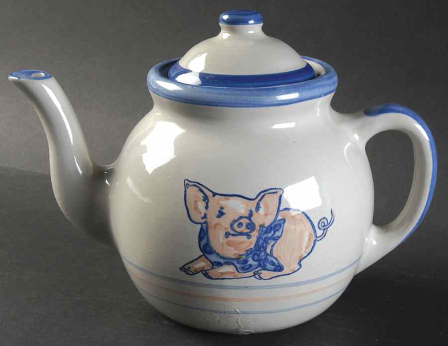 Precious Pigs Teapot & Lid by Louisville-1