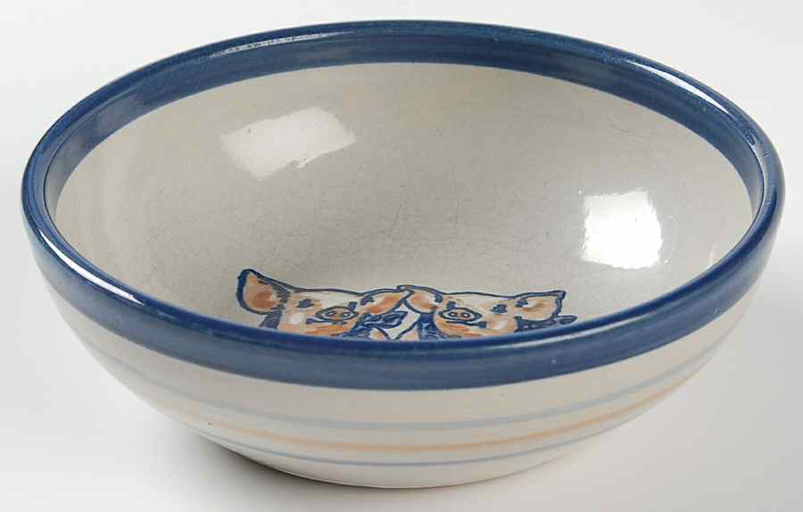 Precious Pigs Coupe Cereal Bowl by Louisville-1