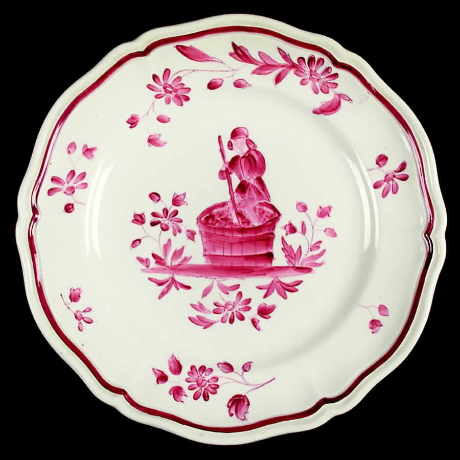 LON6 Salad Plate by Longchamp-1
