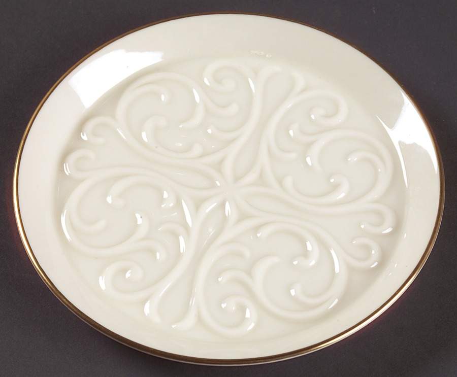 Seville Collection Gold Wine Bottle Coaster by Lenox-1