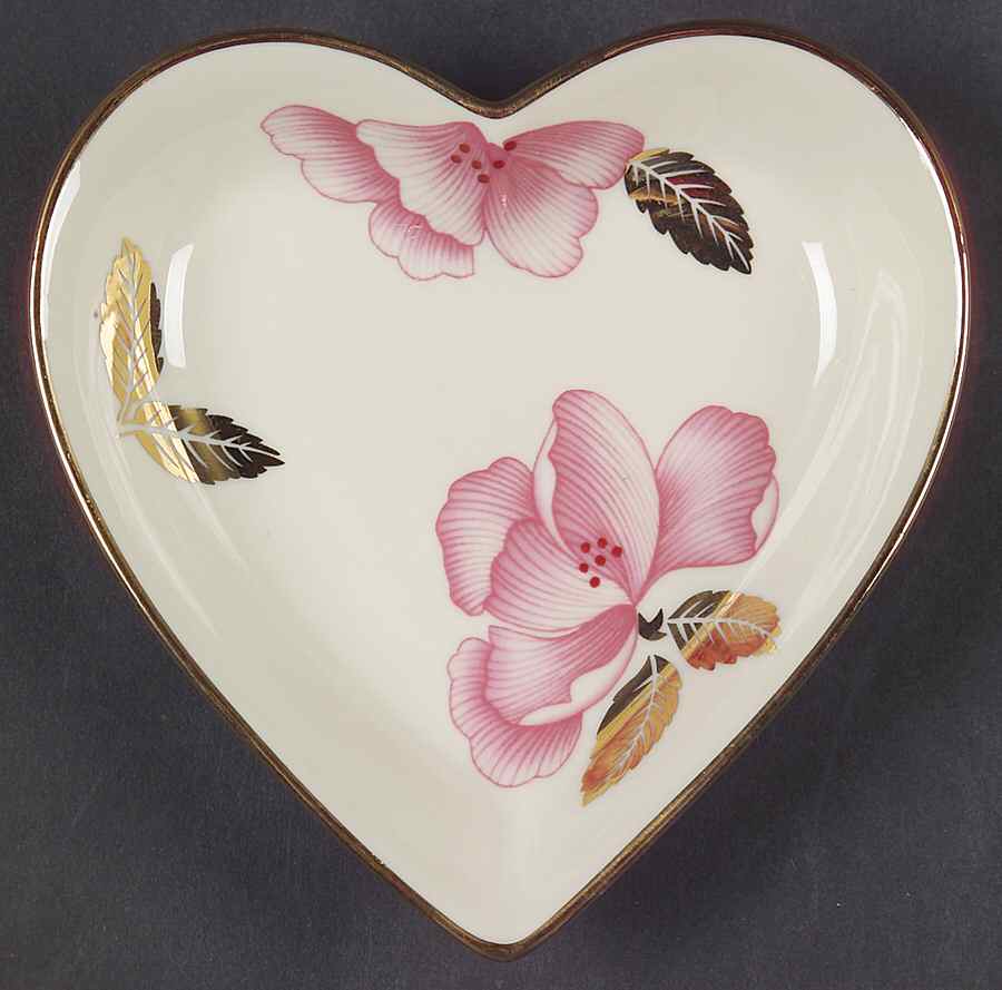 Royal Blossom Collection Heart Shaped Dish by Lenox-1