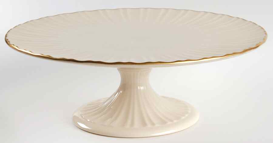 Plaza Collection 10" Diameter Pedestal Cake Stand by Lenox-1