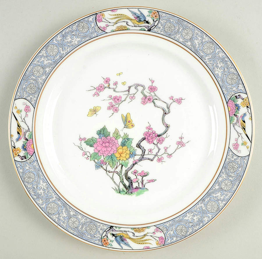 Ming-Birds (White) Luncheon Plate by Lenox-1
