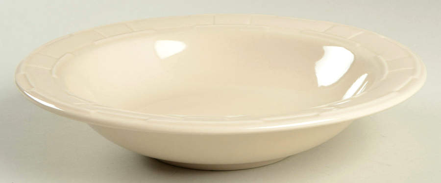 Woven Traditions Ivory 9" Soup/Pasta Bowl by Longaberger-1
