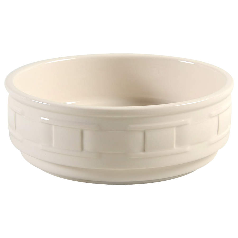 Woven Traditions Ivory Soup/Cereal Bowl by Longaberger-1