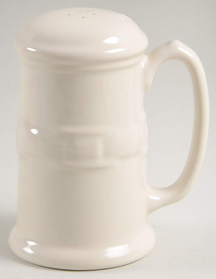 Woven Traditions Ivory Salt Shaker by Longaberger-1