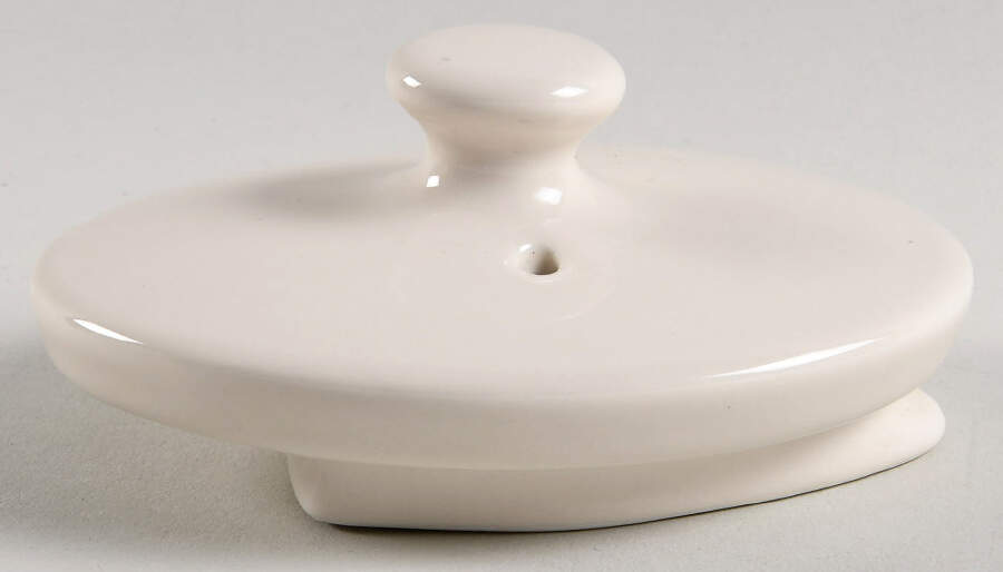 Woven Traditions Ivory Lid for Teapot by Longaberger-1