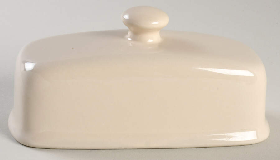 Woven Traditions Ivory Lid for 1/4 Lb Butter by Longaberger-1
