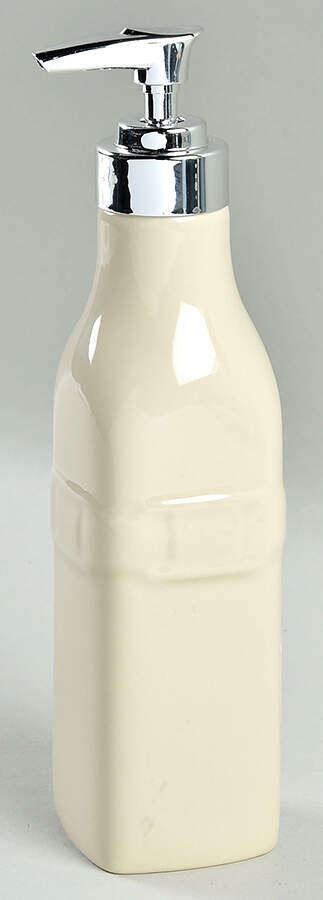 Woven Traditions Ivory Lotion/Soap Dispenser by Longaberger-1
