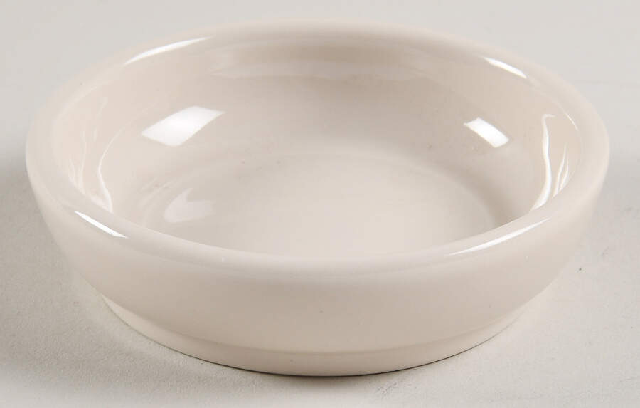 Woven Traditions Ivory Underplate for 3" Flower Pot by Longaberger-1