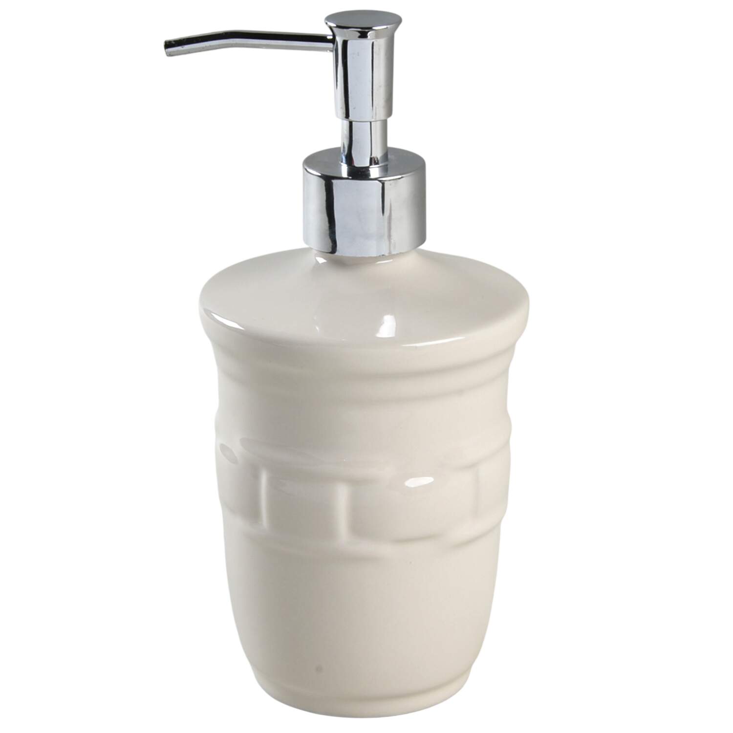 Woven Traditions Ivory Lotion Dispenser by Longaberger-1