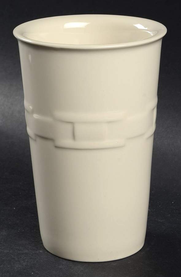Woven Traditions Ivory Travel Tumbler No Lid by Longaberger-1