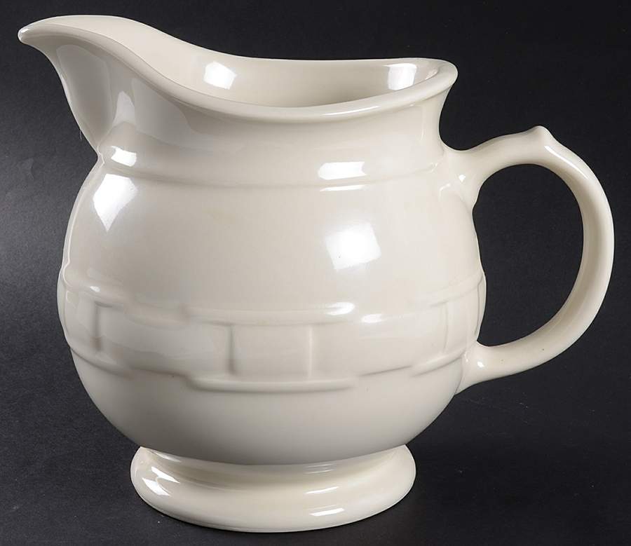 Woven Traditions Ivory 78 Oz Pitcher by Longaberger-1