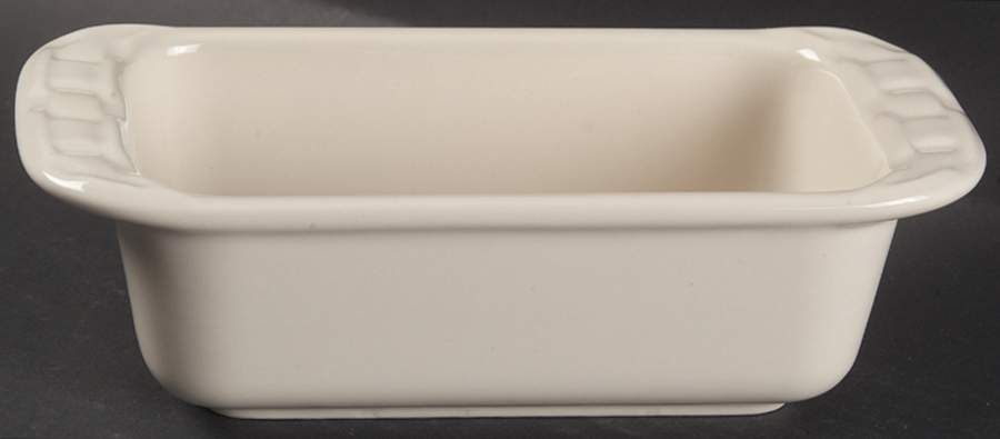Woven Traditions Ivory Mini Loaf Pan by Longaberger-1